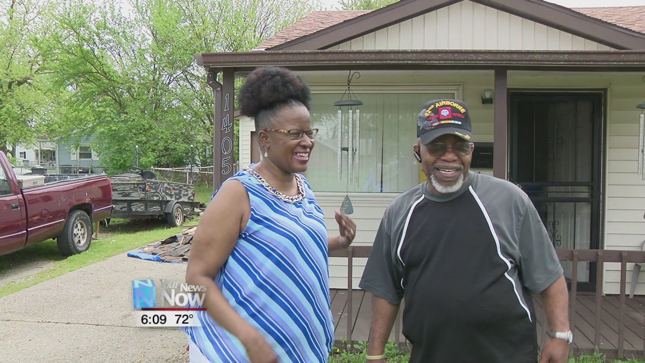Veteran and wife receive new roof during Adopt a House program